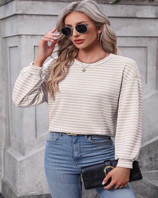 Casual Striped Top