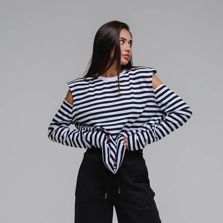 Striped Loose Top