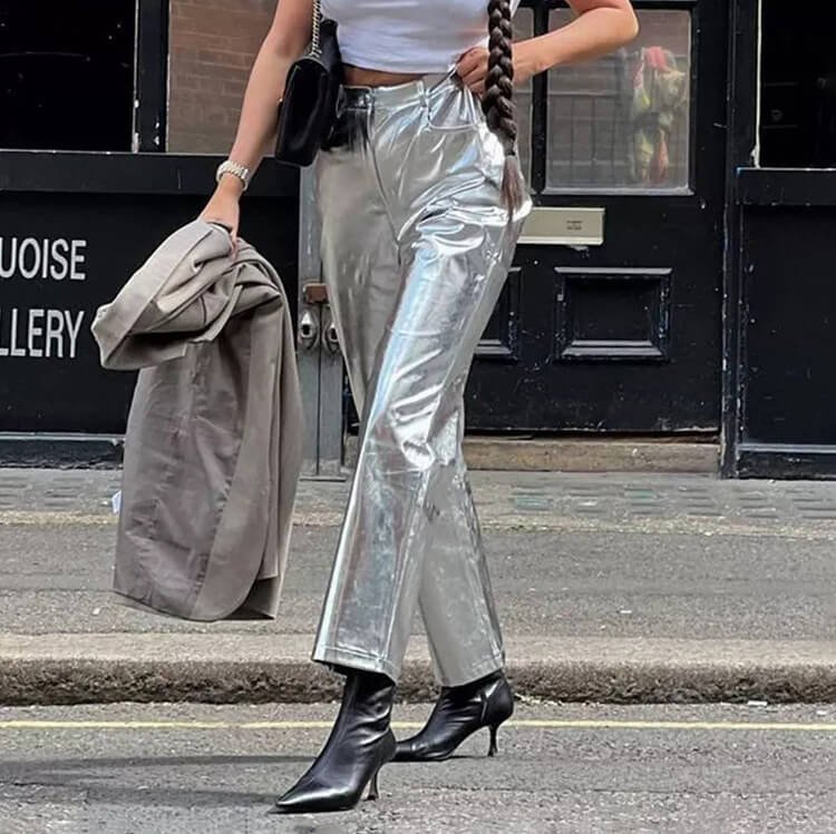 PU Leather Pants